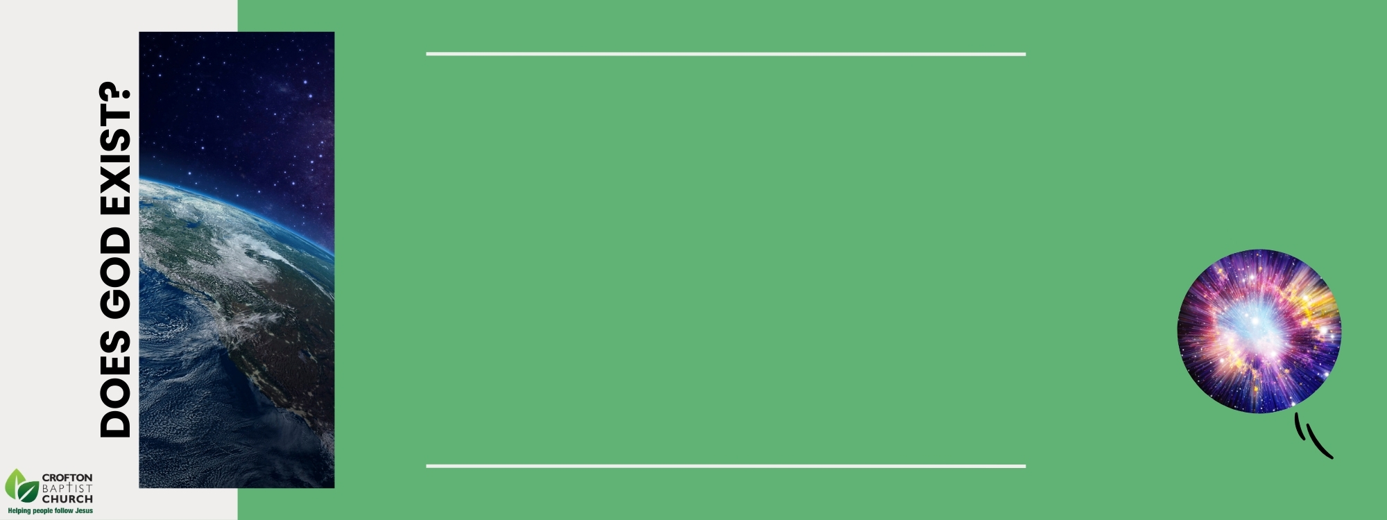 BEYOND BELIEF?*A course exploring the big questions of Life, Faith and God.*FIND OUT MORE