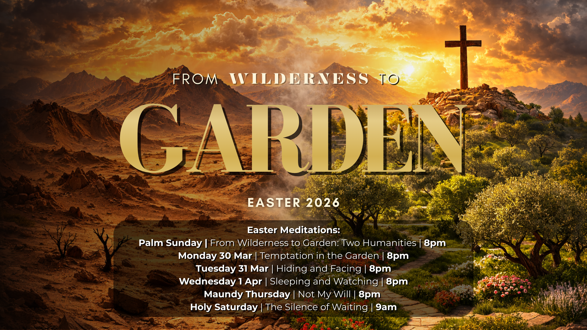 Easter 2026 - From Wilderness 