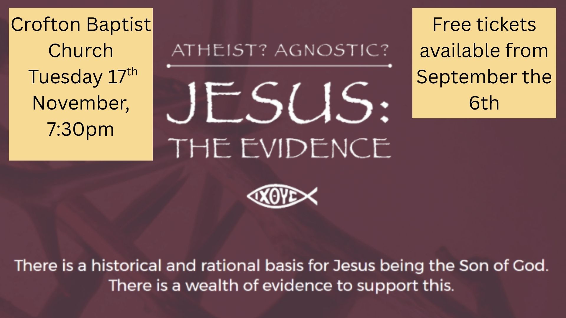 Jesus the evidence